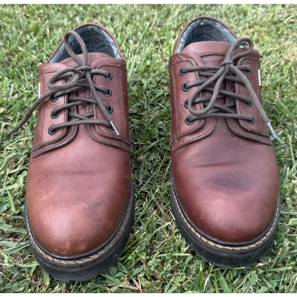 Johnston & Murphy Sport Shoes Mens Size 9.5 Brown Leather Gore-Tex Waterproof